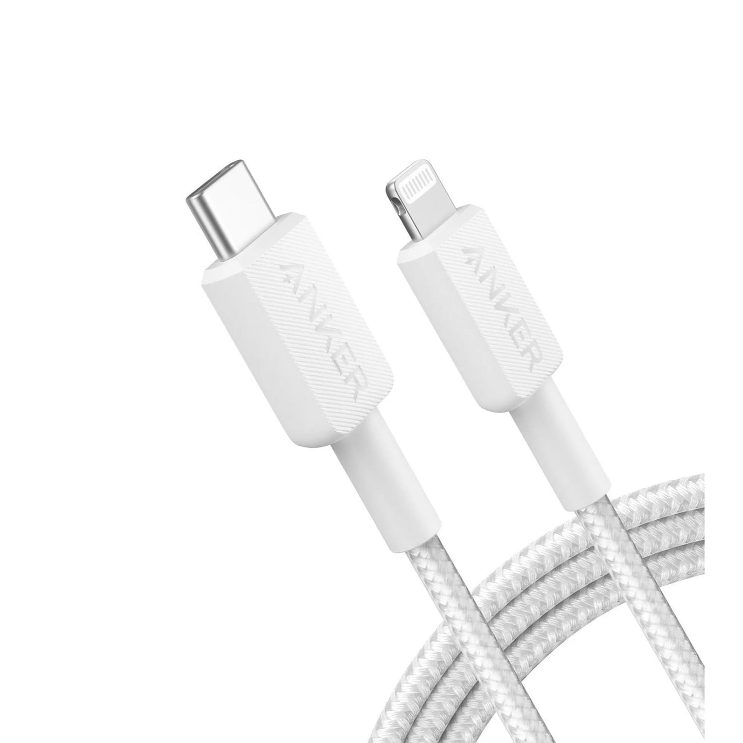 Anker USB-C to Lightning Cable (3 ft, White)