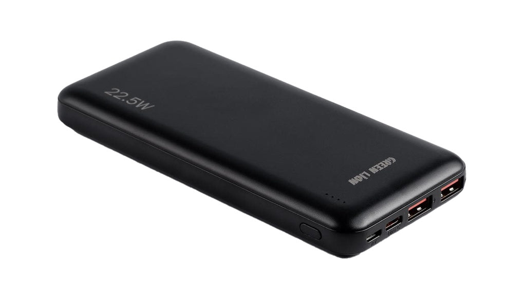 Green Lion PowerPack Fast Charge Power Bank 10000mAh PD 20W QC3.0 22.5W - Black
