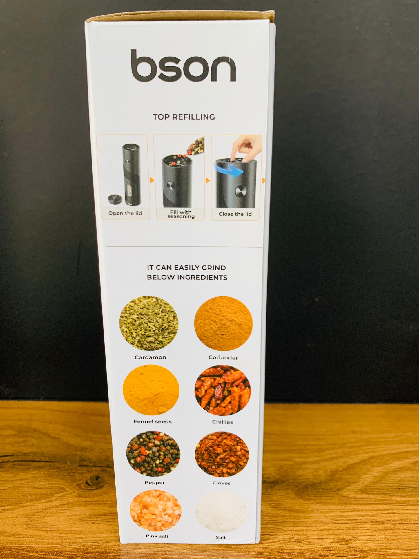 BSON Electric Pepper Grinder