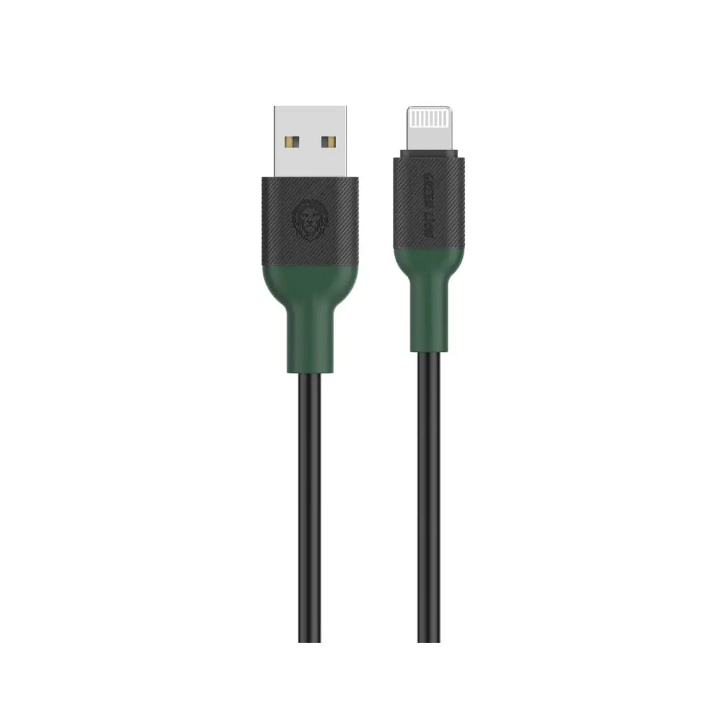 كابل USB-A إلى Lightning PVC من GREEN LION