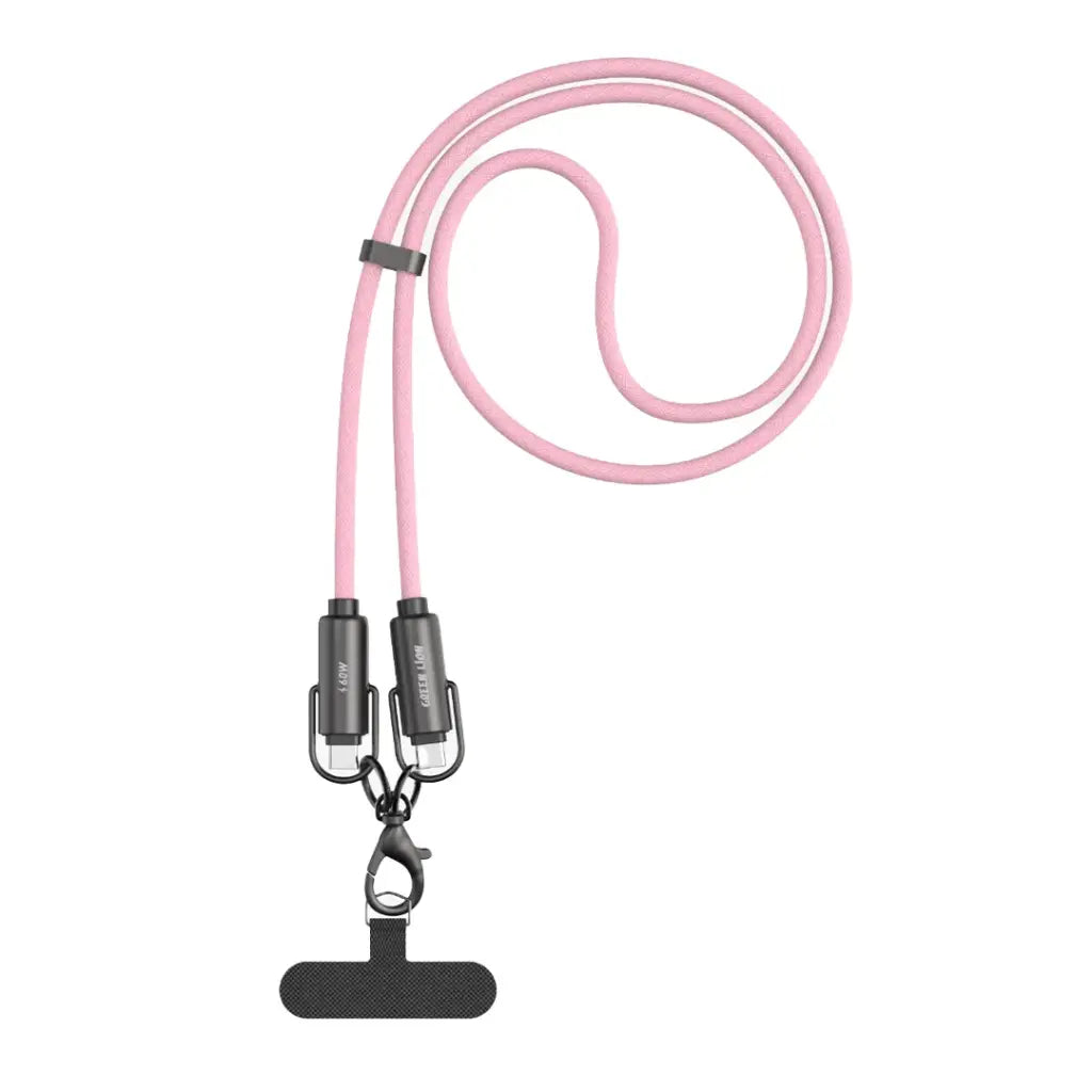 كابل Green Lion Power Lanyard C إلى C 60 واط