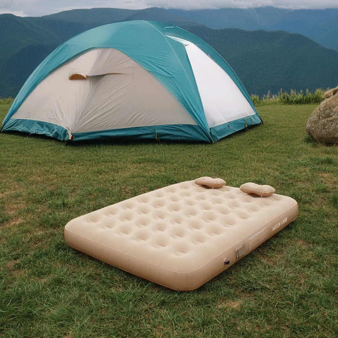 Green Lion GMT-200 Automatic Inflatable Mattress - Beige