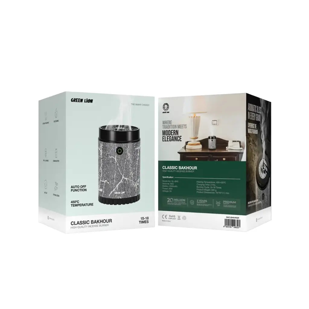 Green Lion Classic Bakhour 20W -Gray