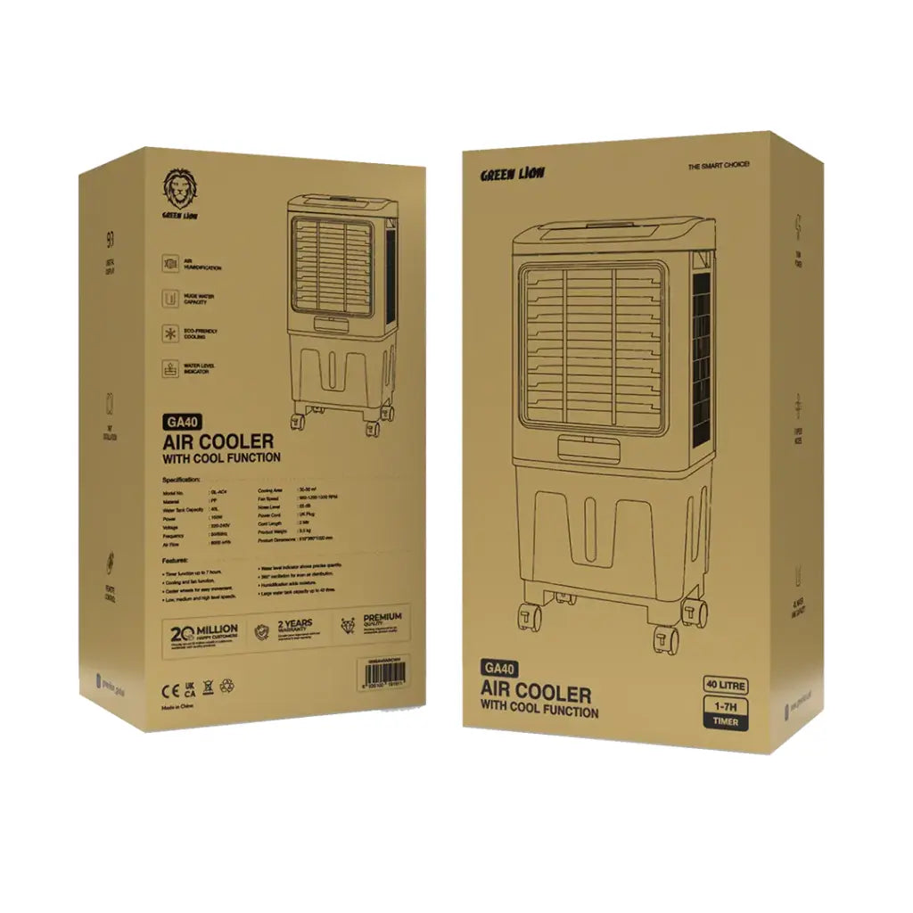 Green Lion GA40 Air Cooler with Cool Function 40L
