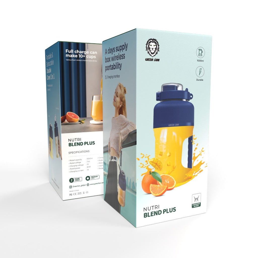 GREEN LION NUTRI BLEND PLUS 1000ML 80W- GREEN