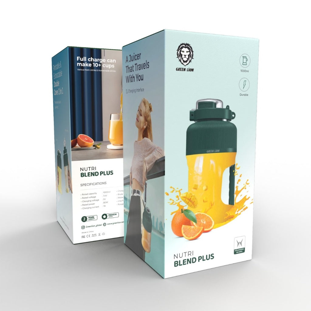 GREEN LION NUTRI BLEND PLUS 1000ML 80W- GREEN