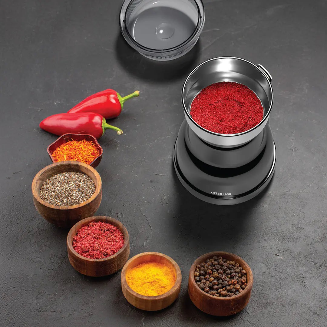 Green Lion Vintage Electric Grinder - Black