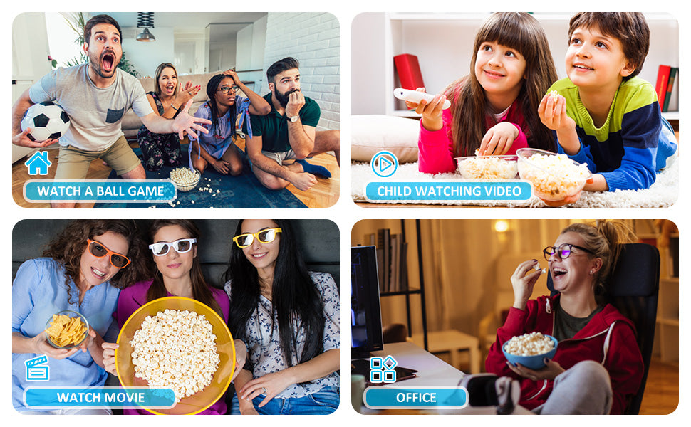 Jamaky Popcorn Maker 1200W JMK9001 - Red