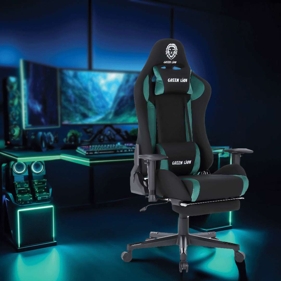 Green Lion Gaming Chair 2