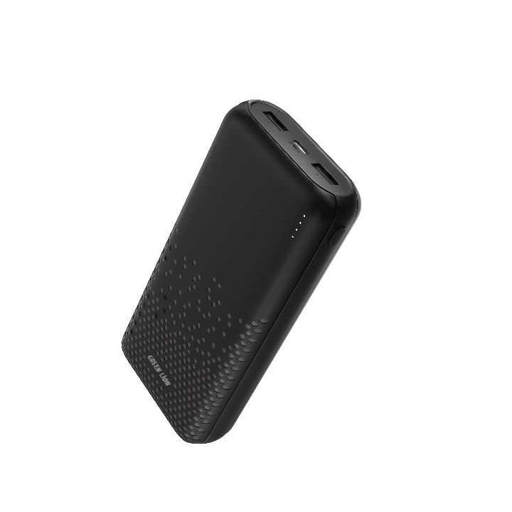 Green Lion Rome Ultra Slim Power Bank 20000mAh - Black