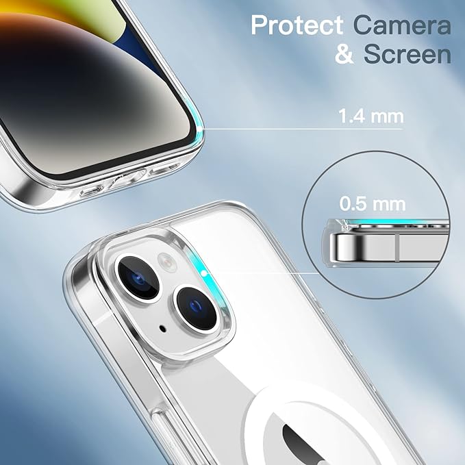 حافظة KEEPHONE لهاتف iPhone 14 مقاس 6.1 بوصة متوافقة مع MagSafe