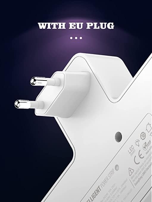 LDNIO محول شاحن حائط مع 1 USB-C 2 منافذ PD & QC3.0 SC2311