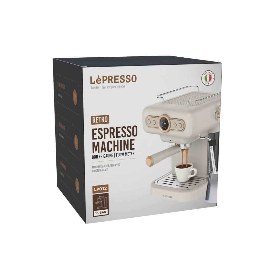 LEPRESSO COFFEE MACHINE 1.2L WHITE