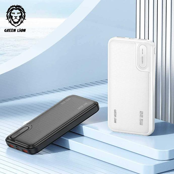 باور بانك Green Lion Power Mate 10 PD بسعة 10000 مللي أمبير في الساعة PD 20 وات QC3.0 22.5 وات