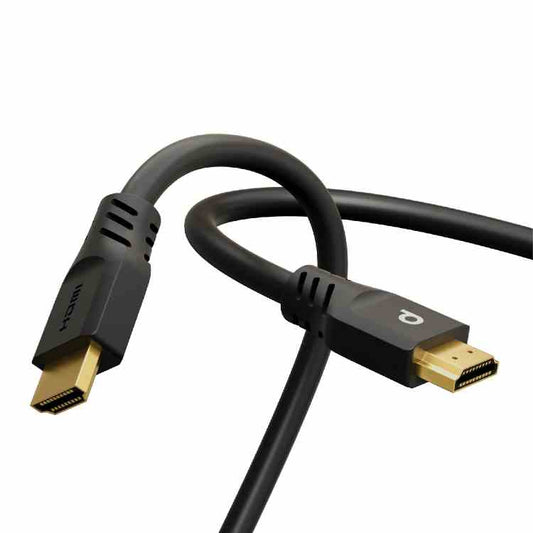بورودو كابل HDMI أزرق 4K/60 هرتز فائق الدقة (3 متر/9.8 قدم)