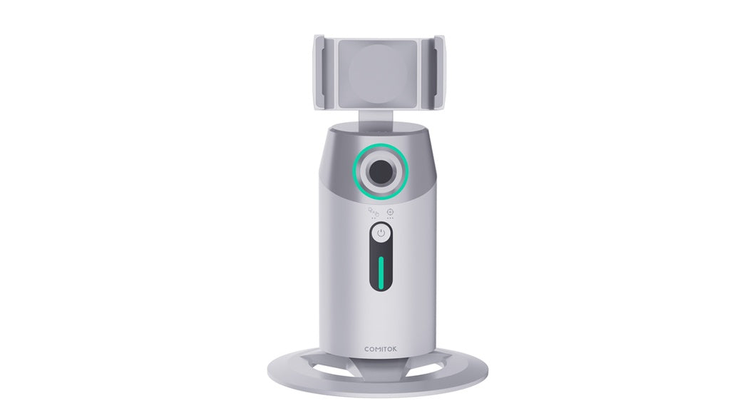 Porodo Gimbal مع تقنية الذكاء الاصطناعي لتتبع الوجه والتعرف على الإيماءات مع جهاز التحكم عن بعد