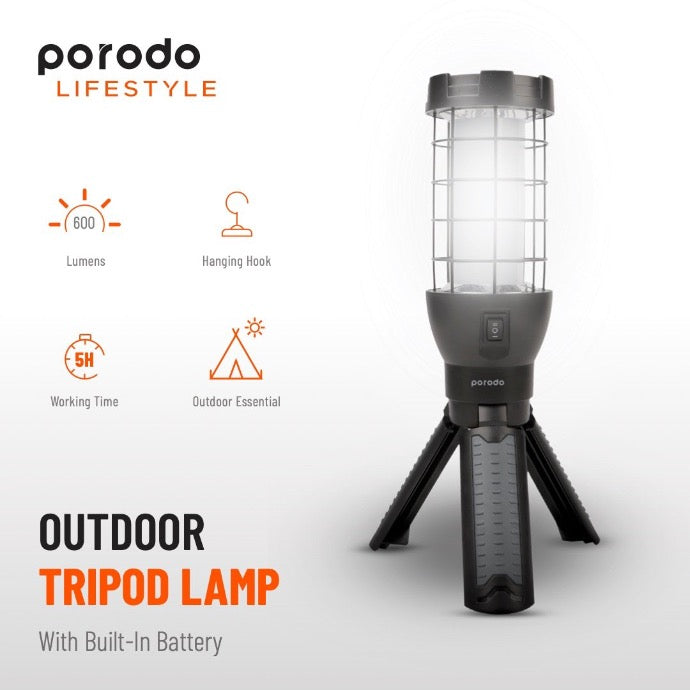 OUTDOOR TRIPOD LAMP