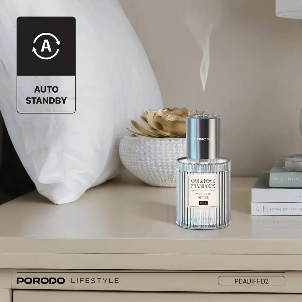 Porodo Lifestyle Grasse Smart Aroma Diffuser - Clear