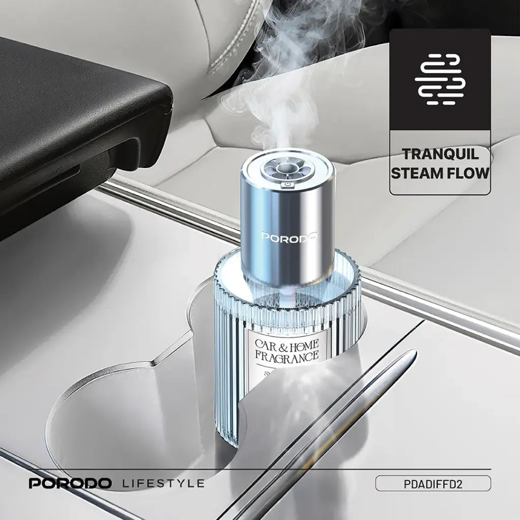 Porodo Lifestyle Grasse Smart Aroma Diffuser - Clear