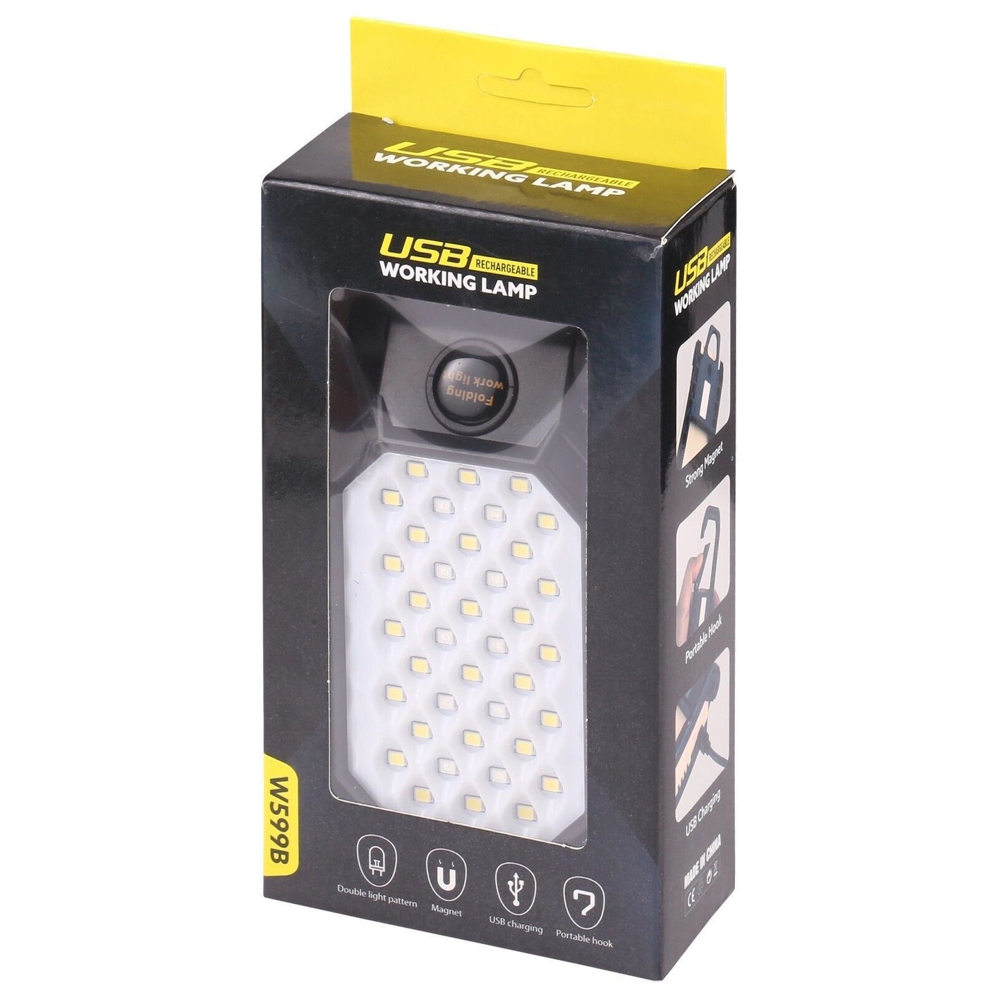 مصباح العمل USB قابل للشحن W599B