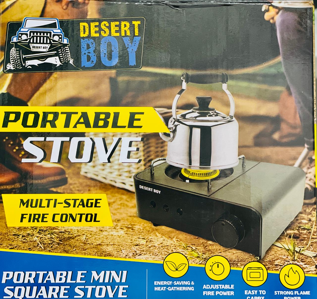 DESERT BOY CAMPING STOVE BLACK