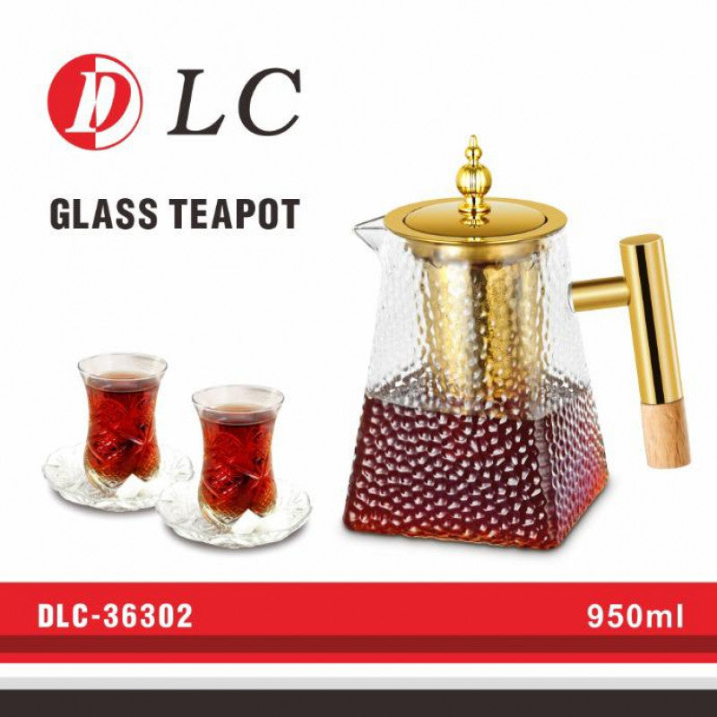 غلاية زجاجية DLC سعة 950 مل