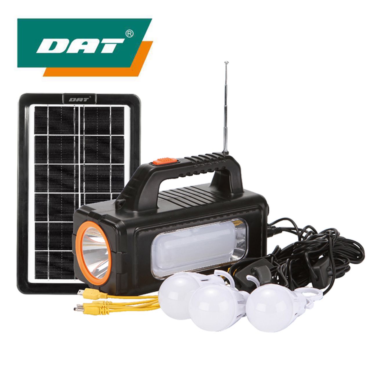 DAT SOLAR LIGHT HOME LIGHTING SYSTEM (DT-9013B)