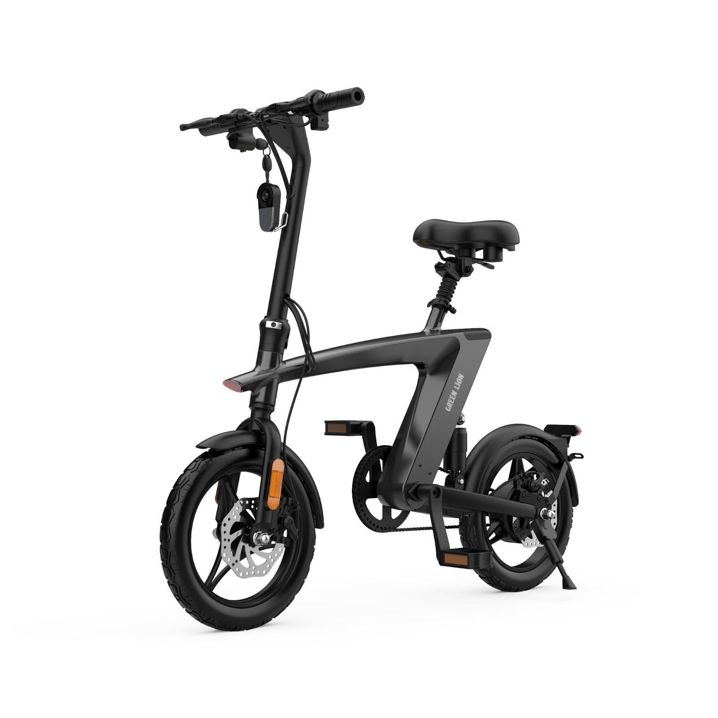 Green Lion GBK-200 Electric Bike - Black