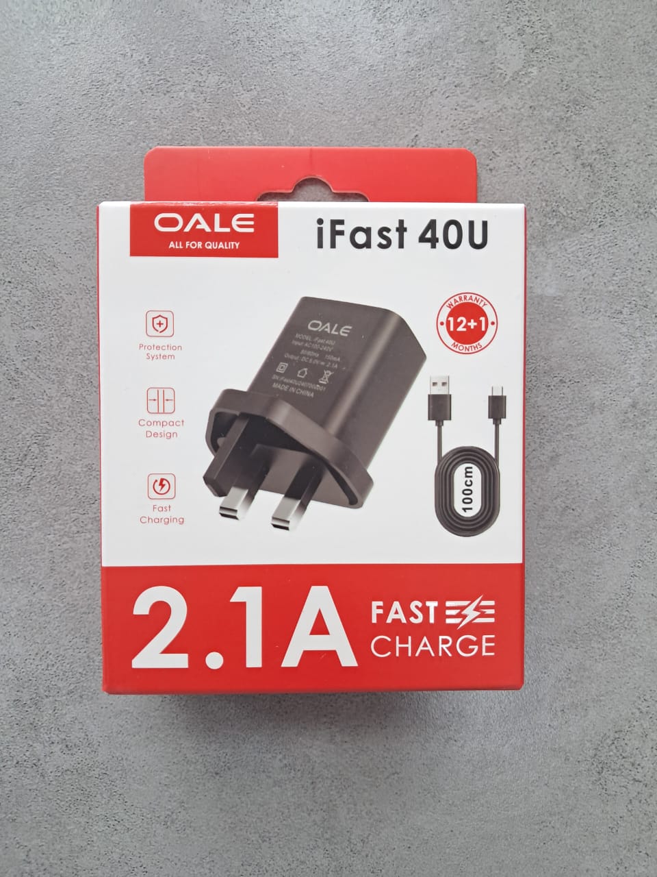 OALE CHARGER KIT FAST 40 U TYPE - C