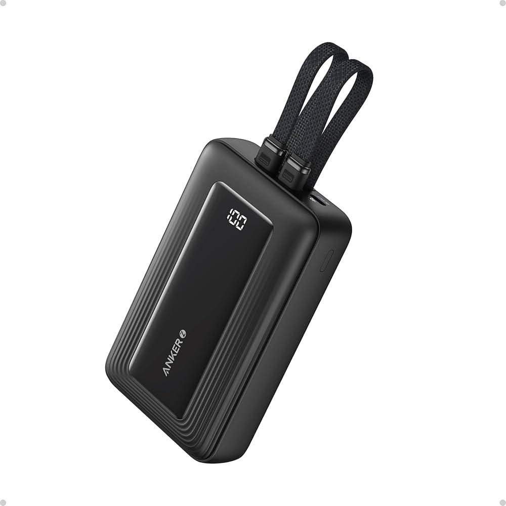 Anker- Built-In Cable For Hasslinge-Free Charging (10k mah)
