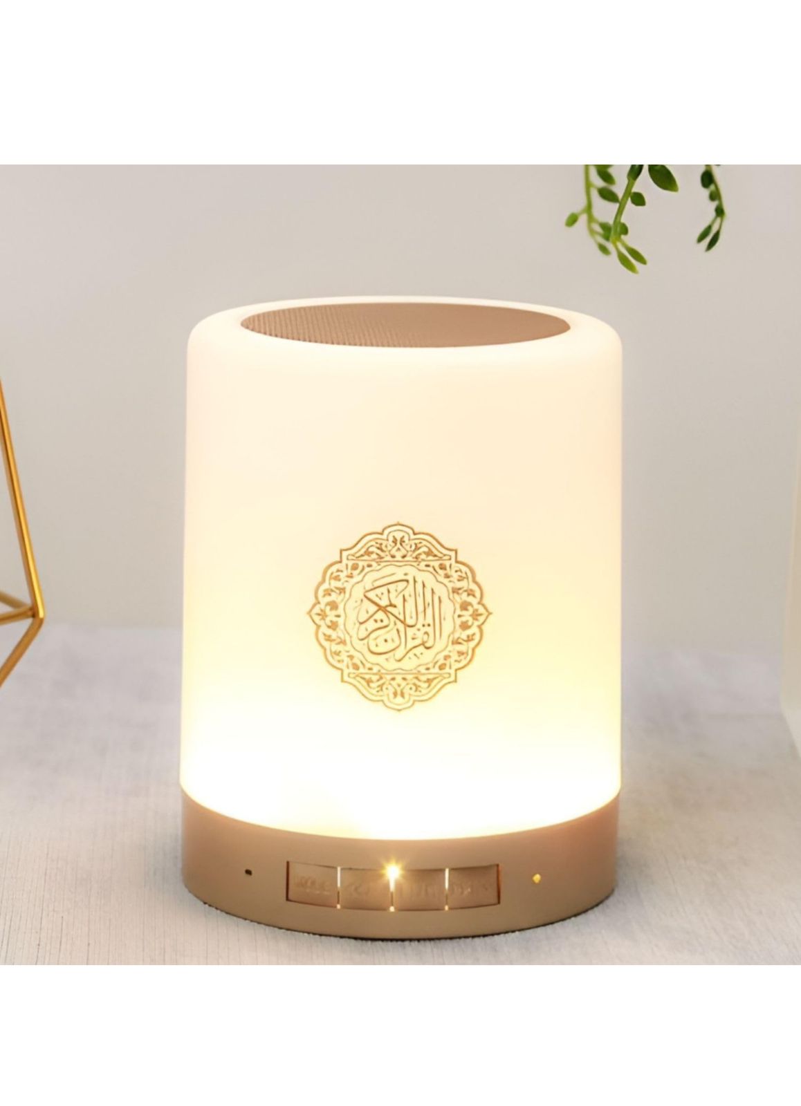 TOUCH LAMP PORTABLE QURAN SPEAKER - القرآن الكريم مع مصباح