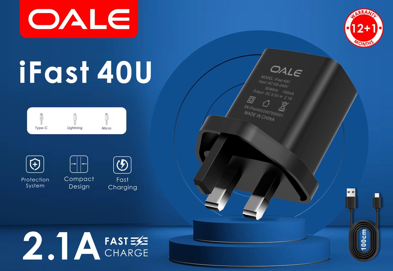 OALE CHARGER KIT FAST 40 U TYPE - C
