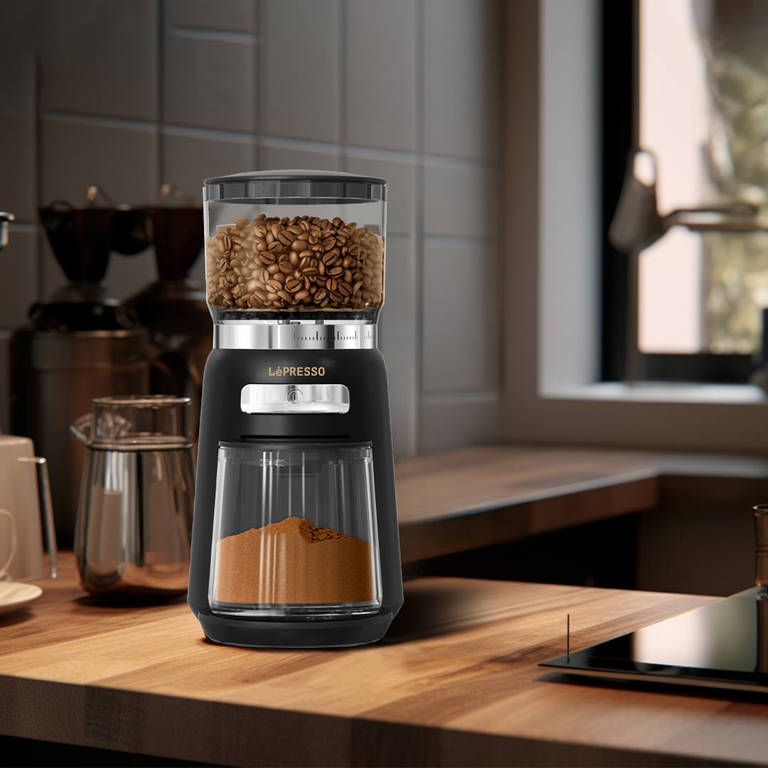 HIGH PERFORMANCE COFFE BEAN GRINDER 210G
