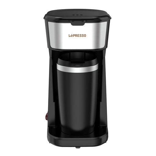 INSTANT COFFEE BREWER WITH TRAVEL MUG