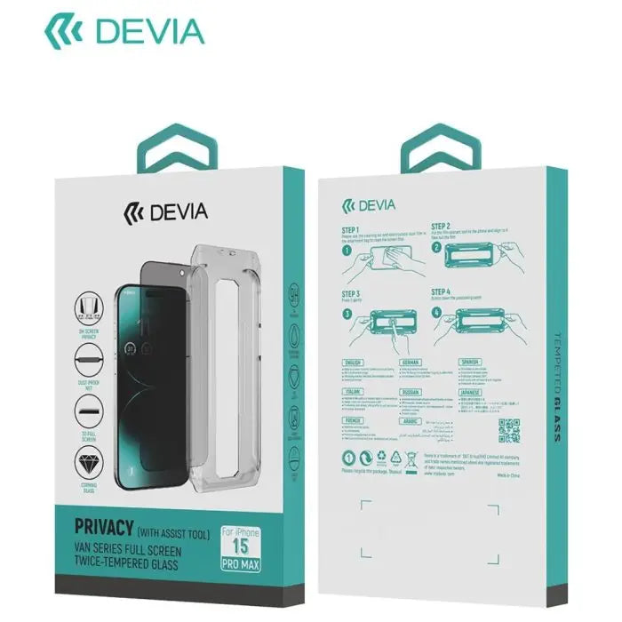 DEVIA PRIVACY GLASS PROTECTOR I PHONE 14SERIES