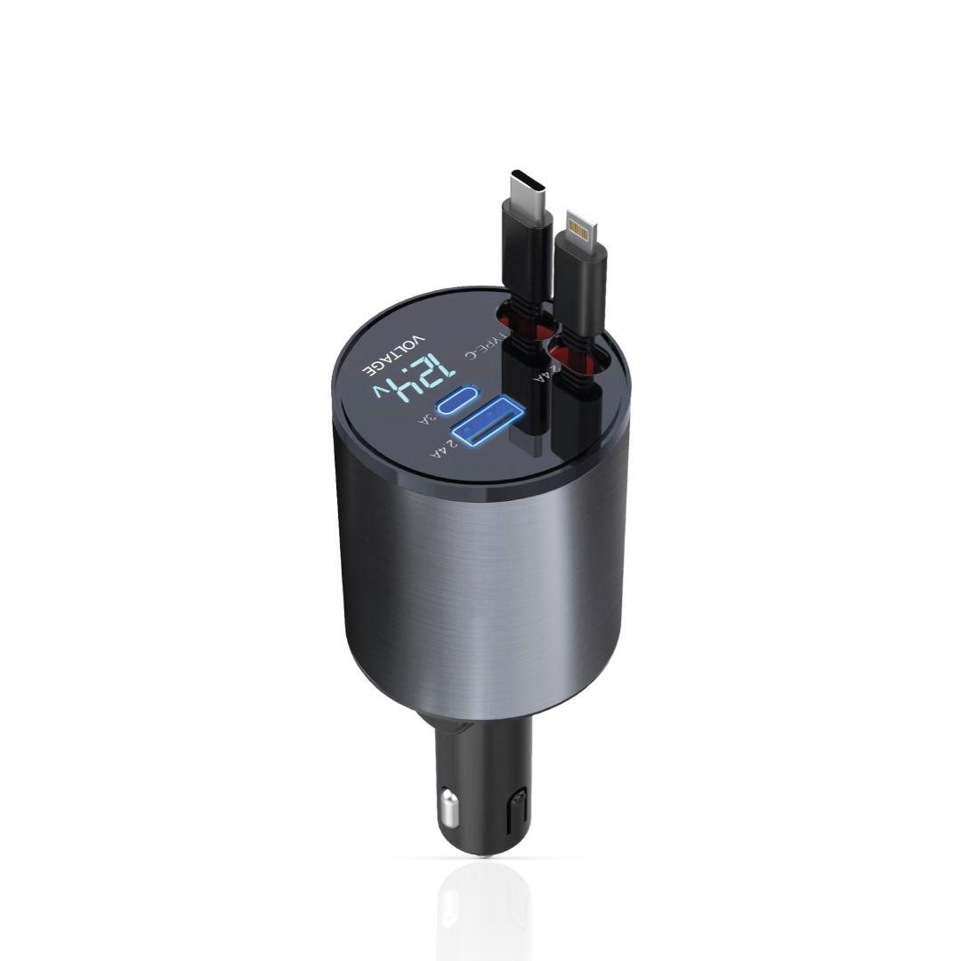 GREEN LION 50W 4 IN1 CAR CHARGER