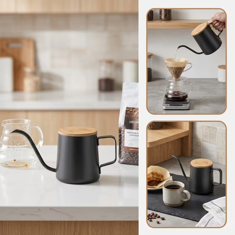Stainless Steel Gooseneck Coffee Kettle
