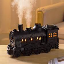 FLAME AROMA DIFFUSER WITH CLOCK