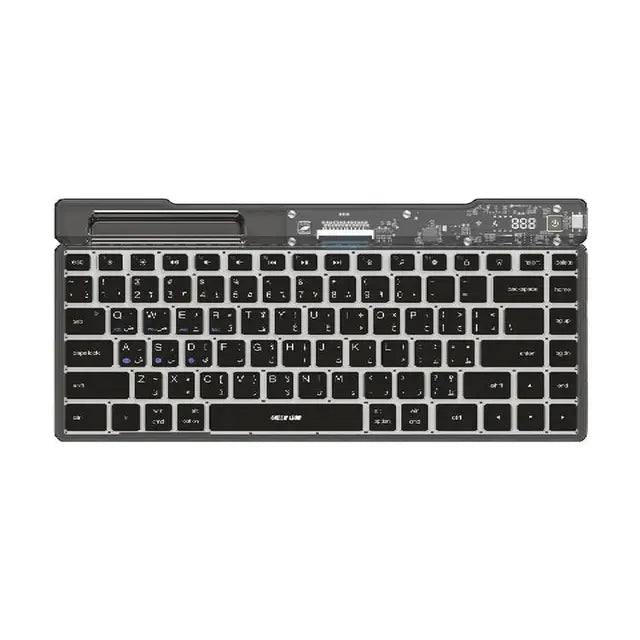 Green Lion Transparent Keyboard Scissor Foot Structure - Black
