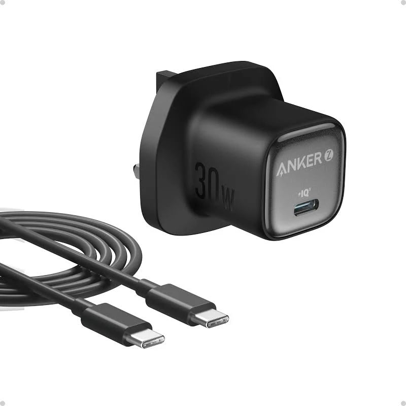 Anker Zolo Charger 30w With USB-C Cable