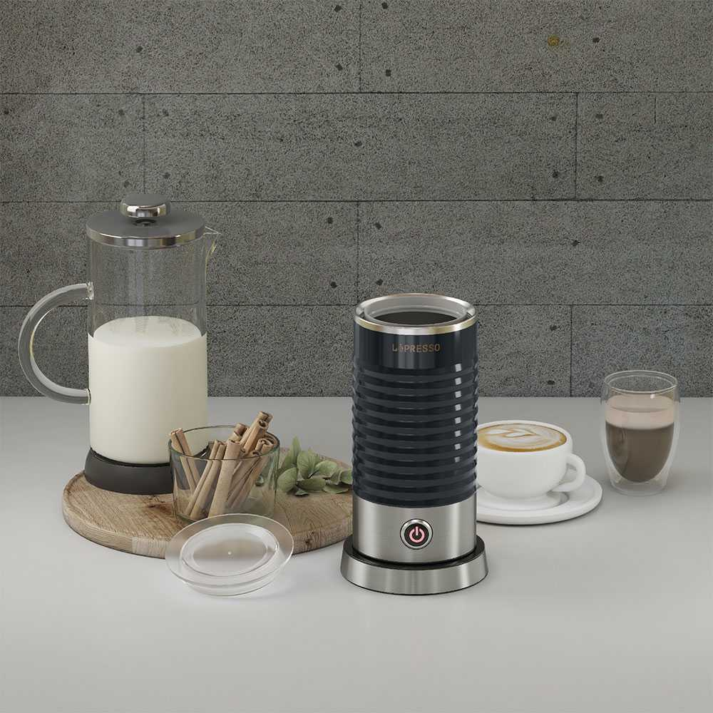 HOT AND COLD MILK FROTHER