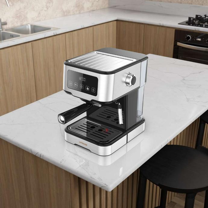 DUAL DRIP BARISTA ESPRESSO MACHINE WITH DIGITAL DISPLAY