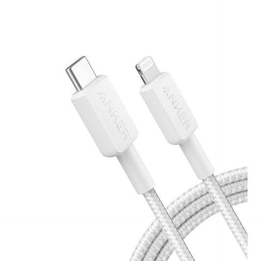 Anker USB-C to Lightning Cable (3 ft, White)
