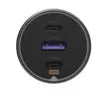 UGREEN, 75W 3-Port Fast Car Charger, Grey