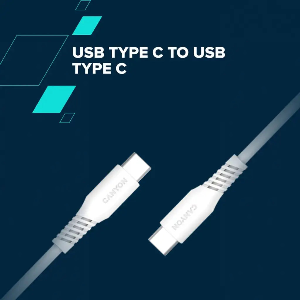 Canyon USB-C to USB-C Cable (60W 1.2M)