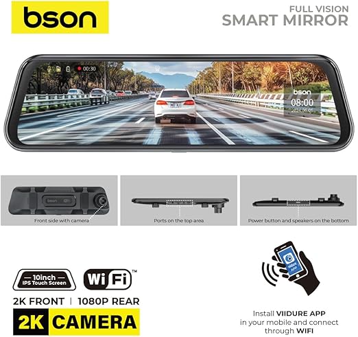 Bson Full Vision Smart Mirror -CAM014