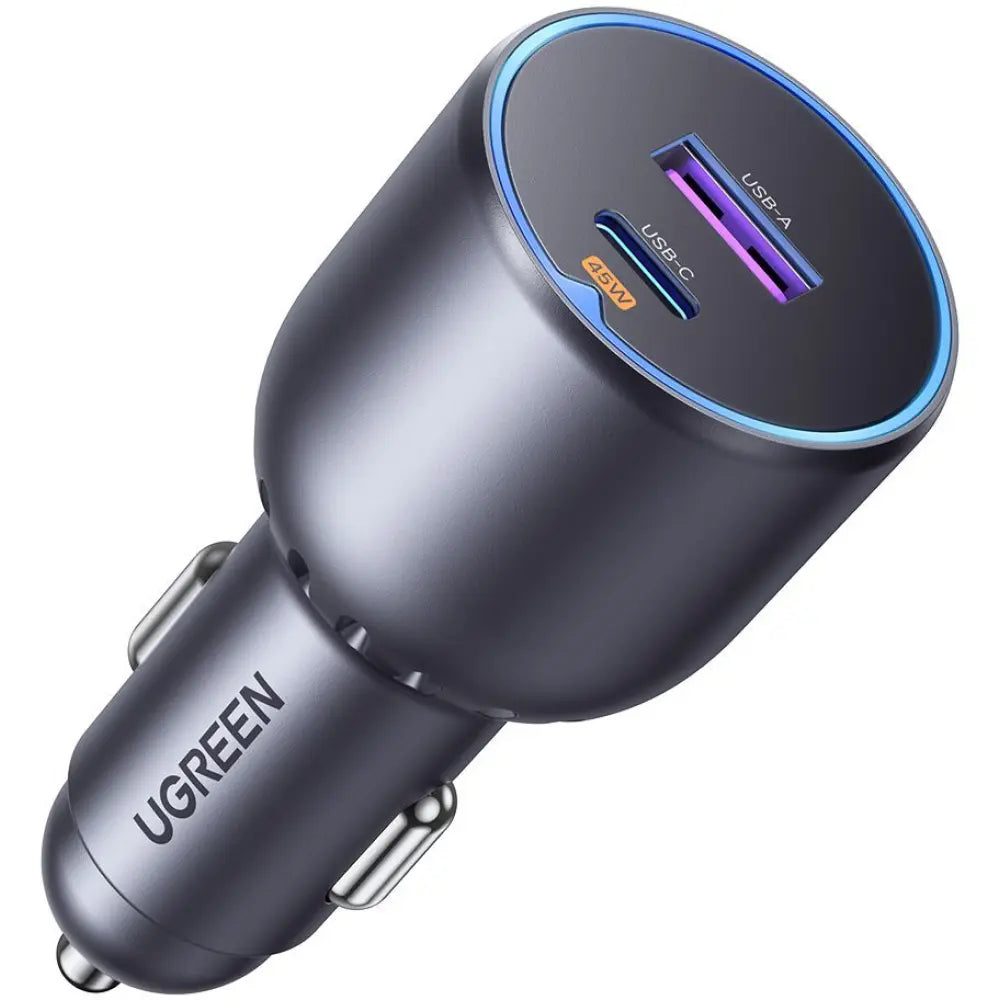 UGREEN Fast Car Charger 63W 2-Port 35023 1x USB-C, 1x USB-A