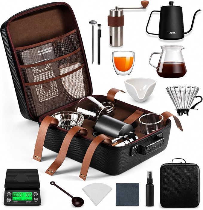 V60 Pour Over Coffee Maker Set Coffee Kettle Scale