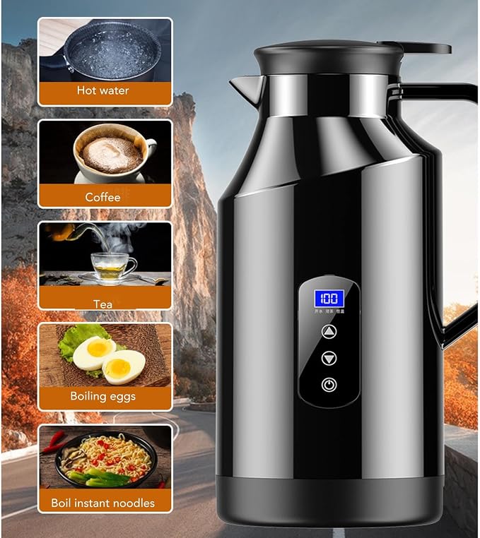 Tnfeeon Car Electric Kettle