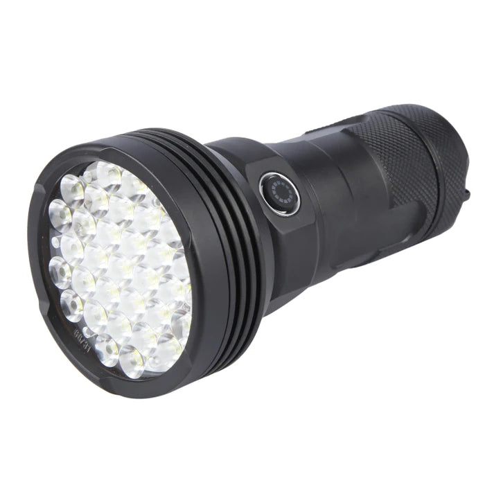 W5202-1  LEDs High Brightness Rechargeable Flashlight(Black)